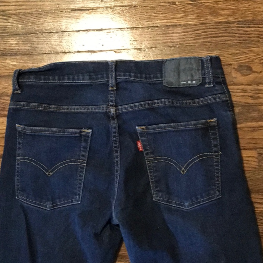 Women's Performance 511 Levi’s Slim 16R W28 x L28 Denim Jeans Black Label Levis - Picture 2 of 9